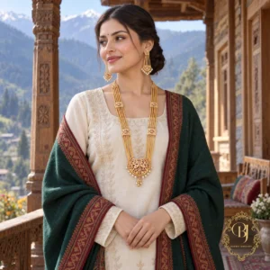 Himachal Ki Shaan Royal Maharani Haar Set with Earrings