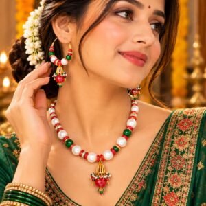 Rajsi Rampuri Balu Traditional Necklace Set