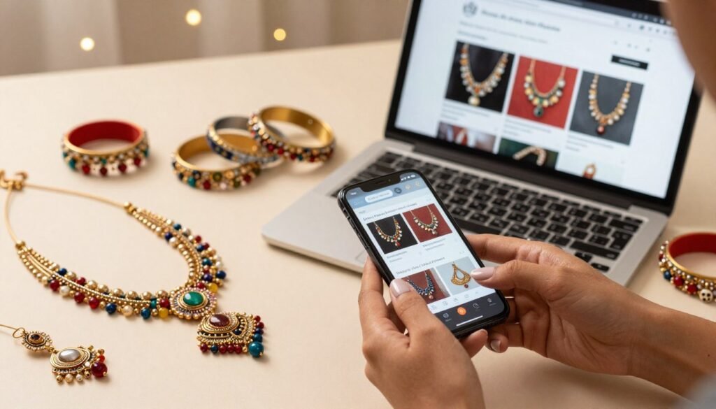 buy artificial jewellery online in India