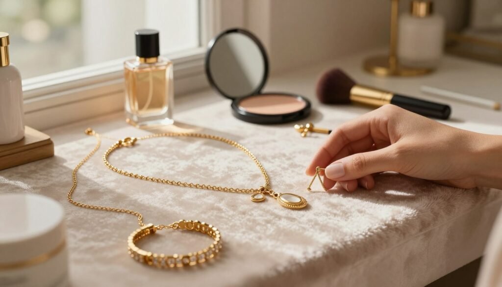 protecting gold-plated jewelry