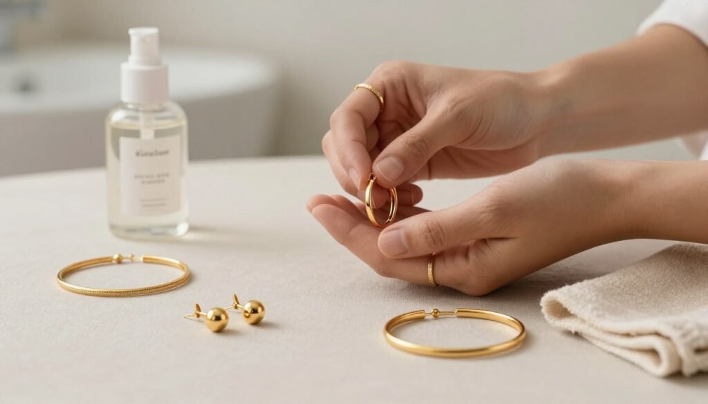 tips for maintaining gold-plated pieces